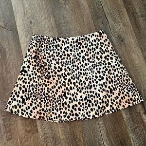 A cheetah skirt from princess polly. size US 4.